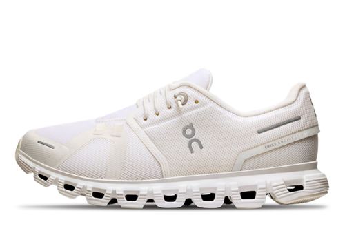 On Running Cloud 6 | Sneaker für Damen | White / White