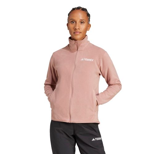 Terrex Mountain Essentials Full Zip Fleece | Bekleidung Outdoor für Damen | Warm Clay
