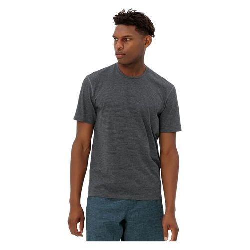 Vaude Mineo Striped Tee 2 | Shirts für Herren | Phantom Black