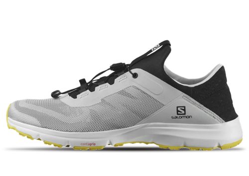 Salomon Amphib Bold 2 | Wanderschuhe für Herren | Lunar Rock / Black / Buttercup