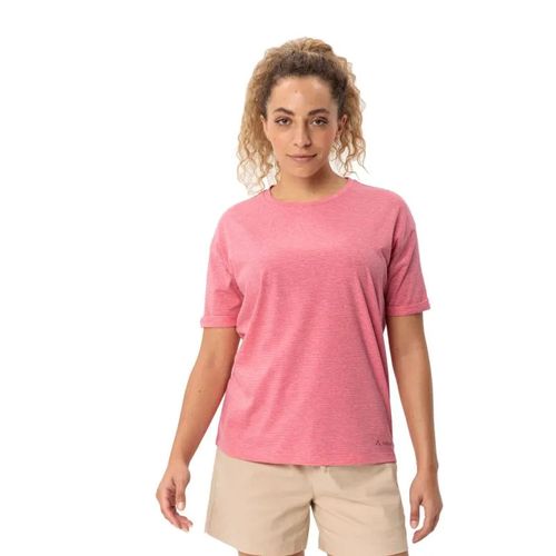 Vaude Mineo Stripped Tee | Shirts für Damen | Brick