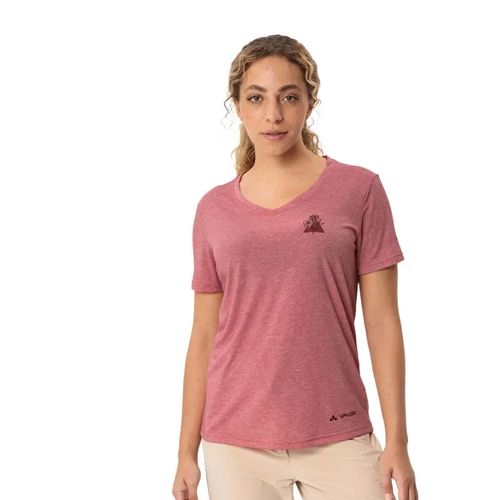 Vaude Skomer Print Tee III | Shirts für Damen | Brick