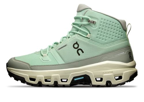 On Running Cloudrock Mid Waterproof | Wanderschuhe für Damen | Mineral / Aloe