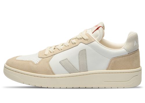 Veja V-82 Leather | Sneaker für Herren | White / Natural Almond