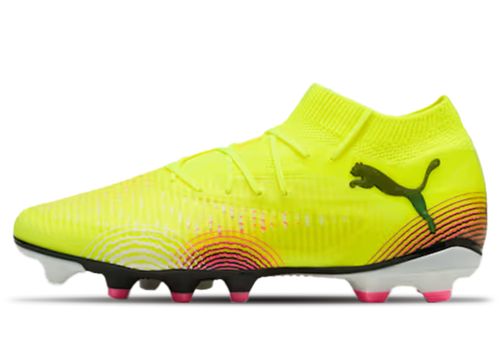 Puma Fussball Future 8 Pro FG/AG | Fußballschuhe für Unisex | Yellow Alert / Black / Sun Struck