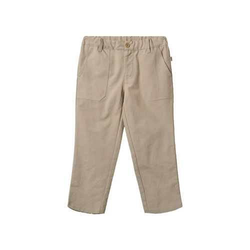 Wheat Trousers Egon | Lange Hosen für Kinder | Beige Stone