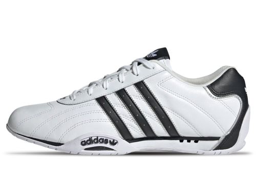 Adidas Adiracer Lo | Sneaker für Unisex | White / Black / Silver Metalli