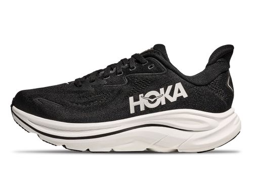 HOKA Clifton 10 | Laufschuhe für Damen | Black / White