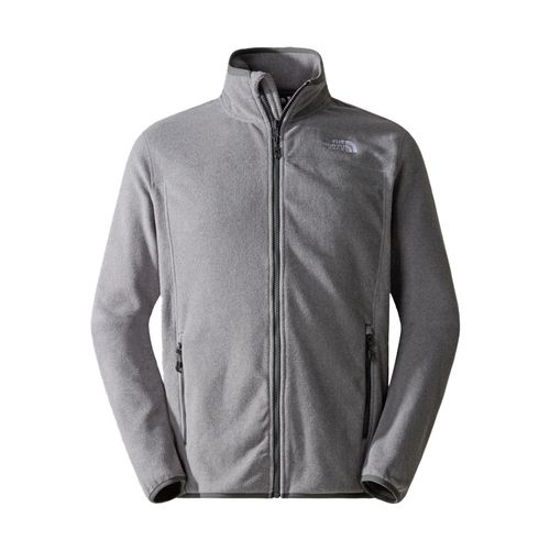 The North Face 100 Glacier Fleece Jacket | Fleecejacken für Herren | Medium Grey Heather