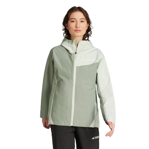 Terrex Multi 2.5 Layer Rain.Rdy | Bekleidung Outdoor für Damen | Lind Green / Silver Green
