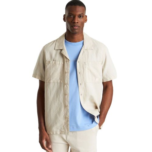 Chasin' Bizz Linen Shirt | Hemden für Herren | Beige