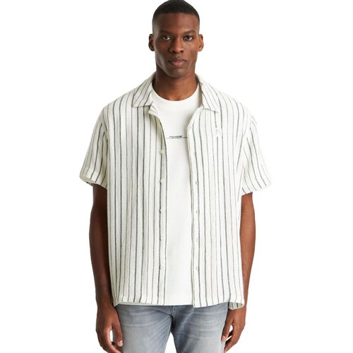 Chasin' Doby Stripe Shirt | Hemden für Herren | Dk. Green