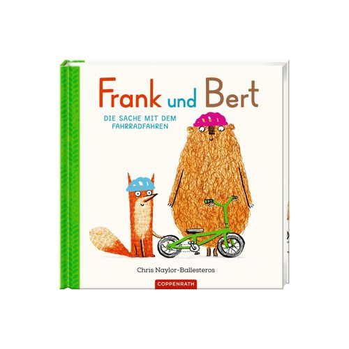 Coppenrath Frank und Bert - Die Sache mit dem Fahrradfahren | Bücher für Kinder | Mehrfarbig