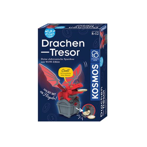 Kosmos Fun Science: Drachen-Tresor | Spielsachen für Kinder | Mehrfarbig