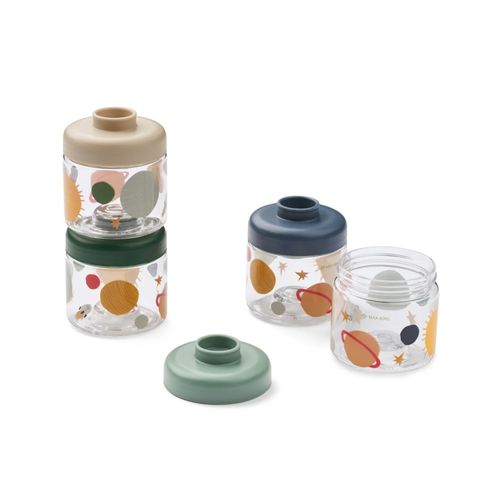 Liewood Dominique Babynahrungsboxen | Accessoires Kinder für Kinder | Universe / Classic Navy