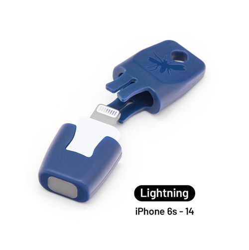 heat it Insektenstichheiler Classic - Lightning für iPhone | Ausrüstung Outdoor für Unisex | Dark Blue