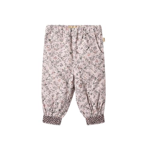 Wheat Gefütterte Hose Sara | Lange Hosen für Kinder | Lilac Checked Flowers