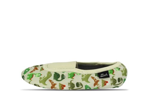 Beck Gymnastikschuh | Hausschuhe für Kinder | Funny Dinos