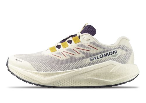 Salomon Aero Blaze 3 GRVL GTX | Laufschuhe für Damen | Vanilla Ice / Astral Aura / Lemon
