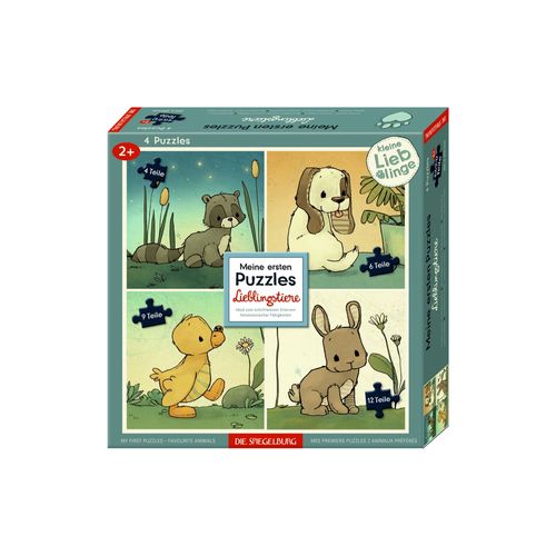 Coppenrath Meine ersten Puzzles - Lieblingstiere | Spielsachen für Kinder | Mehrfarbig