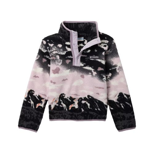 Columbia Helvetia II Printed Half Snap Fleece Kids | Fleecepullover für Kinder | Shale Purple Sisters / Lavender Pearl