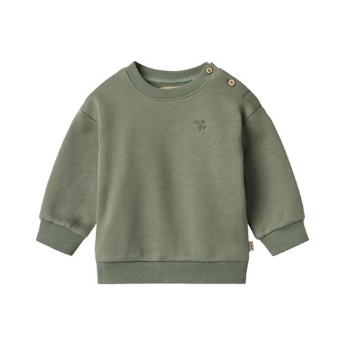 Wheat Sweatshirt Willi | Pullover für Kinder | Dusty Green