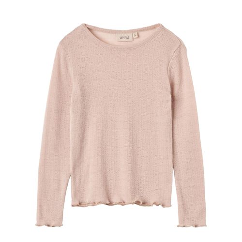 Wheat Wool Silk Longsleeve Alli | Longsleeves für Kinder | Pale Lilac