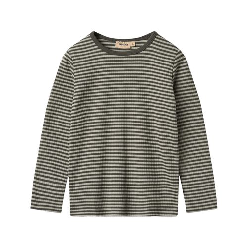 Wheat Longsleeve Stig | Longsleeves für Kinder | Winter Forest Stripe