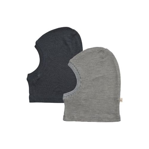 Wheat Wool Balaclava Kim 2er-Pack | Accessoires Kinder für Kinder | Navy Stripe