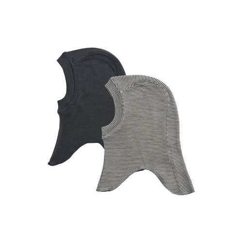 Wheat Wool Balaclava Felix | Accessoires Kinder für Kinder | Navy Stripe