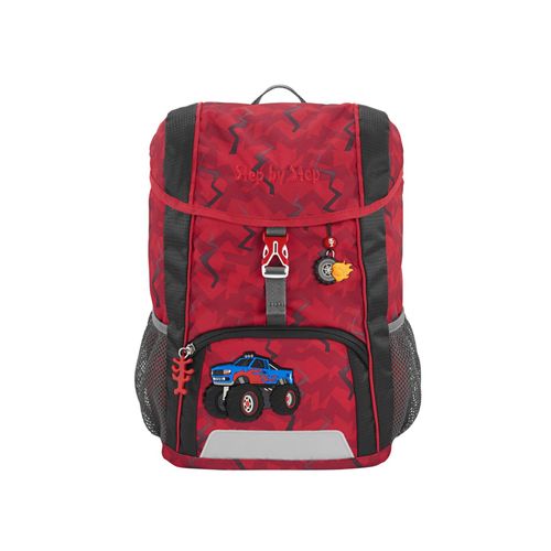step by step Rucksack-Set | Rucksack Schule für Kinder | Monster Truck Rocky