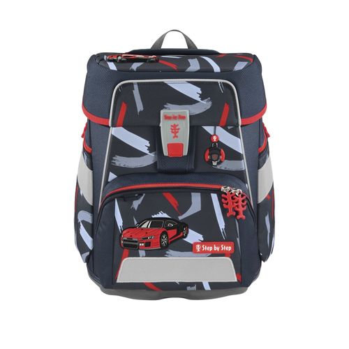 step by step Schulranzen-Set SPACE | Schulranzen für Kinder | Sports Car Mick