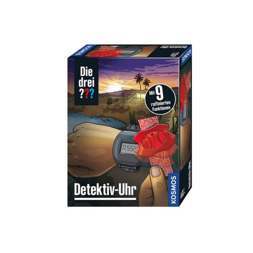 Kosmos Die drei ??? - Detektiv Uhr | Spielsachen für Kinder | Mehrfarbig