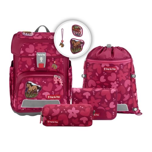 step by step Schulranzen-Set Cloud | Schulranzen für Kinder | Wild Horse Nora