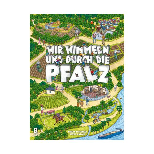 Lipplerbookz Wir wimmeln uns durch die Pfalz - Band 2 | Bücher für Kinder | Mehrfarbig