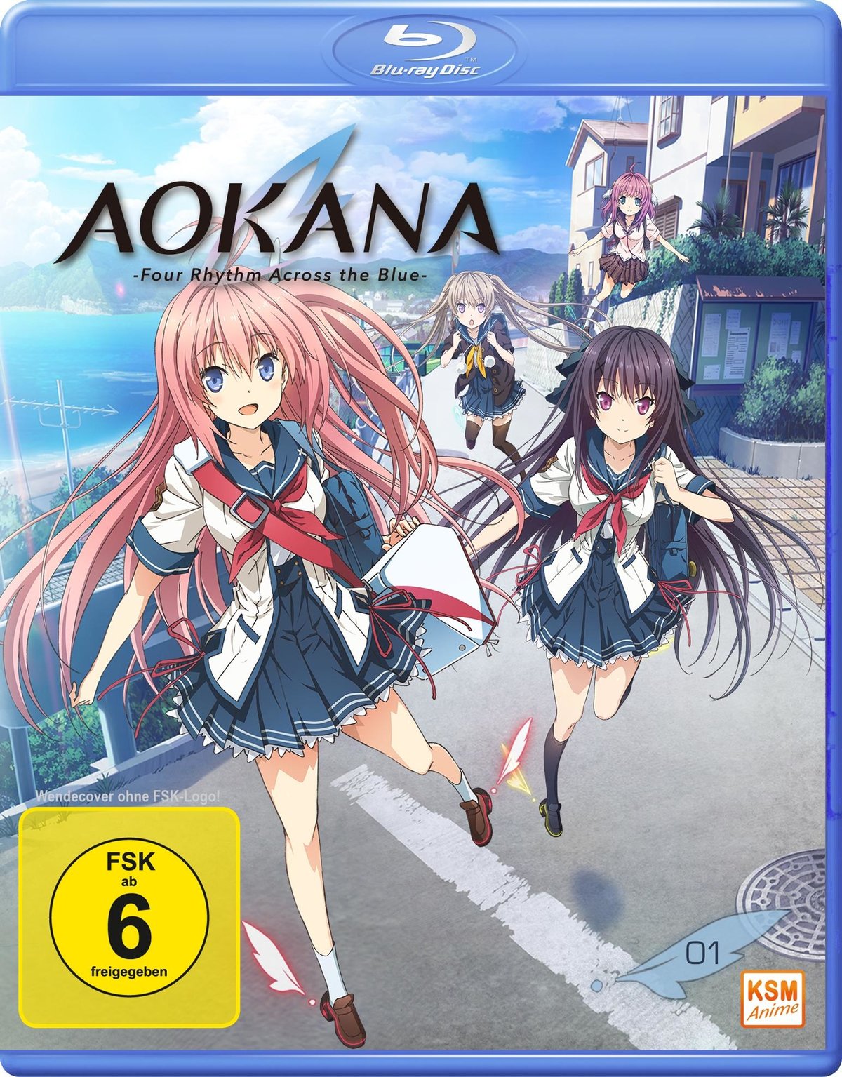 Aokana Four Rhythm Across the Blue Volume 1: Episode 01 06 [Blu-ray]