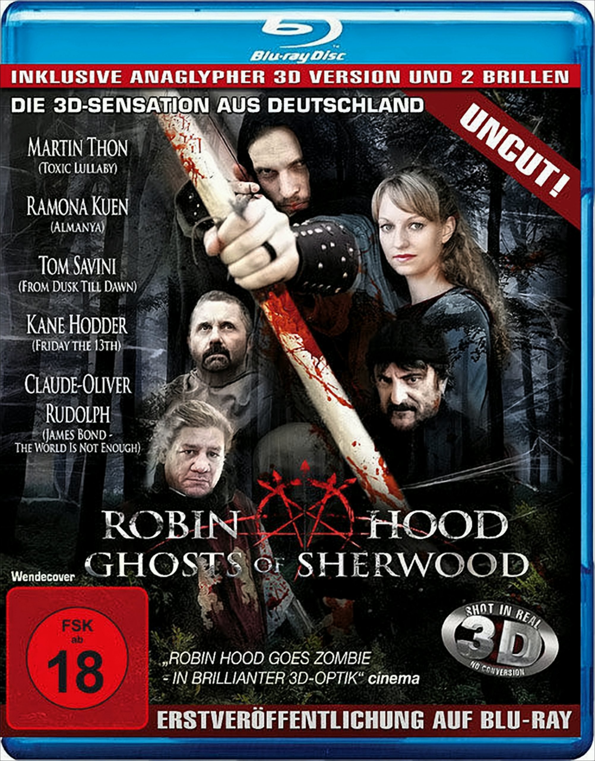 Robin Hood Ghosts of Sherwood Blu-ray 3D