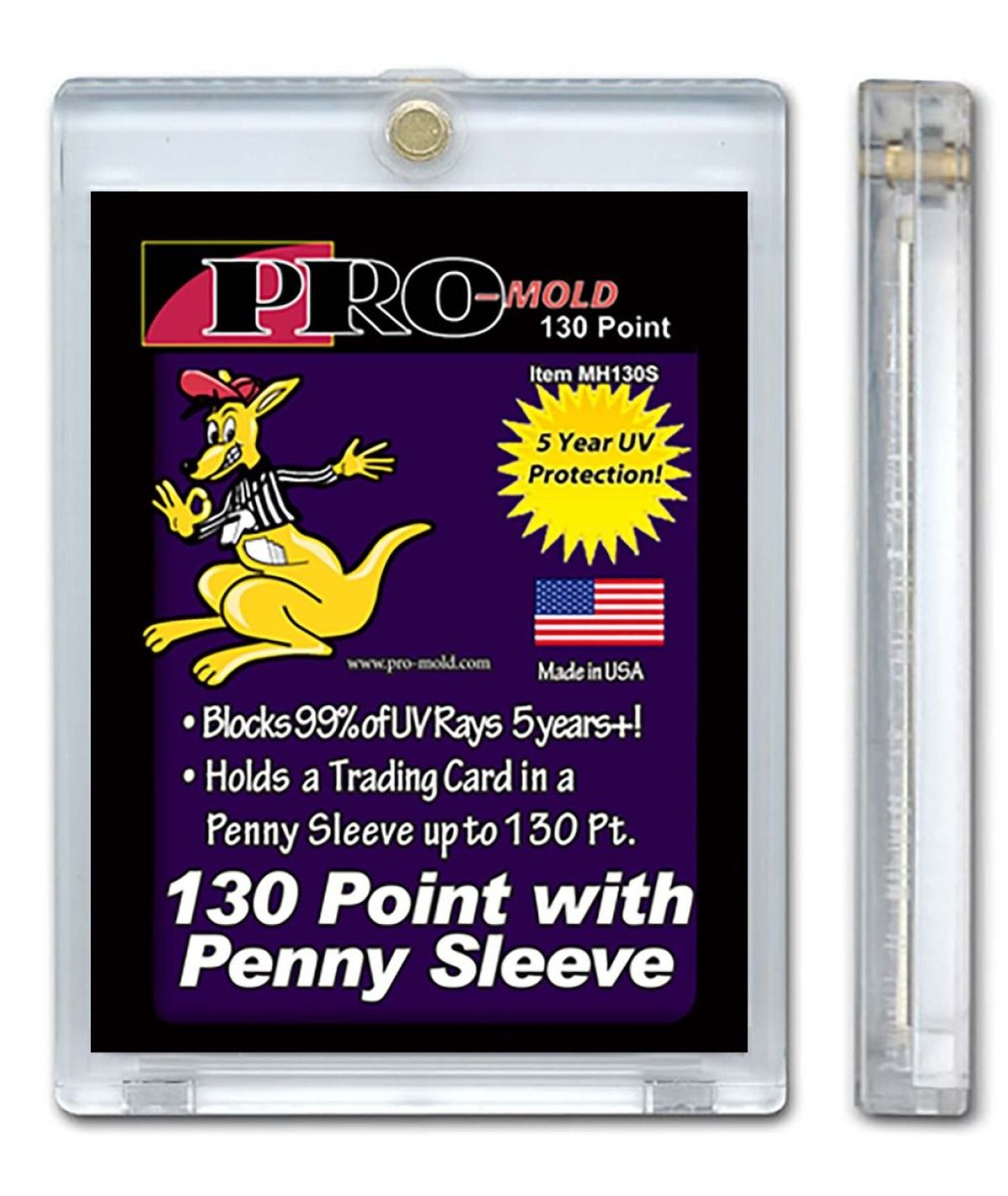 BCW PRO-MOLD Sleeved Magnetic Card Holder 130pt