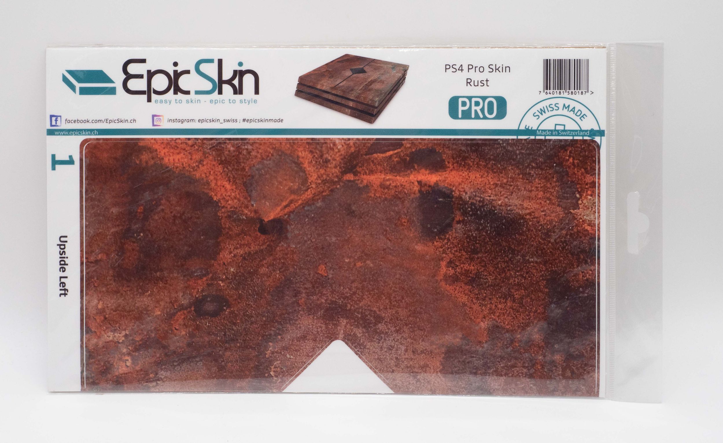 PS4 Pro Skin - Design Aufkleber Rust