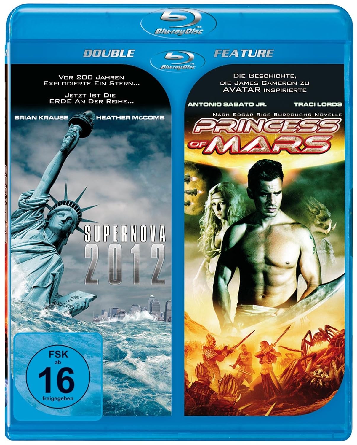 Doppel-BD: 2012 Supernova & Princess of Mars (Blu-ray)