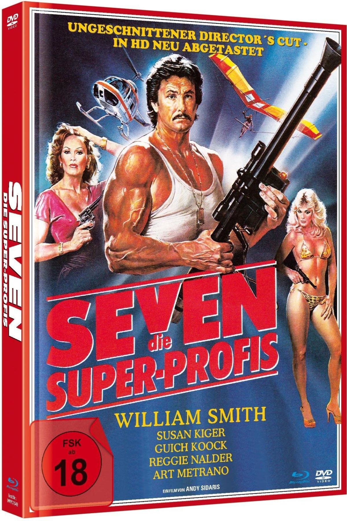 Seven - Ungekürzter Director's Cut Limited Mediabook-Edition (DVD+Blu-ray plus Booklet/in HD neu abgetastet)