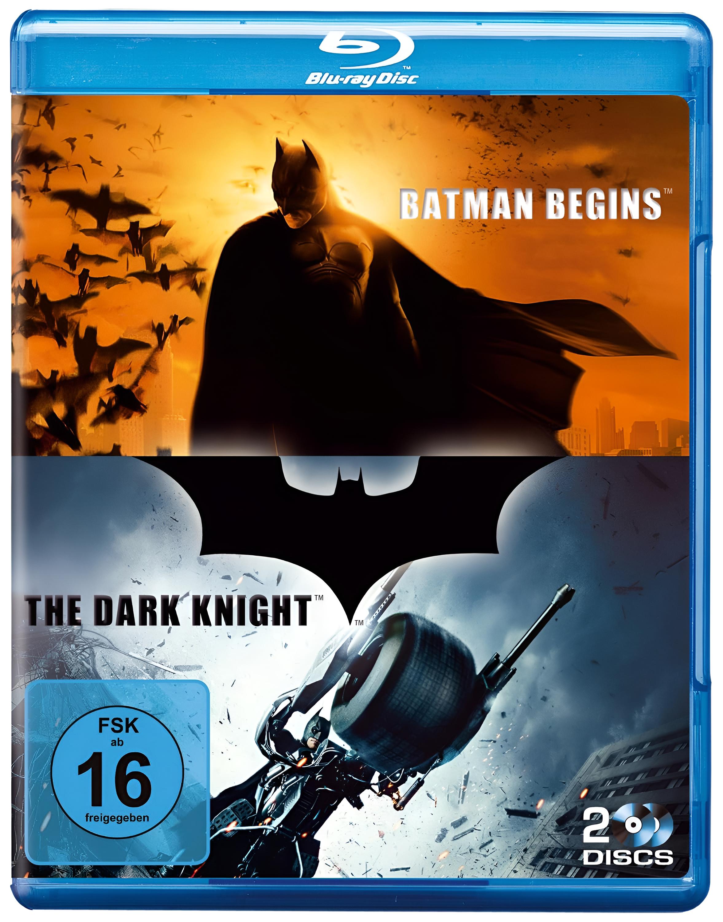 The Dark Knight & Batman Begins (2 Discs) [Blu-ray]