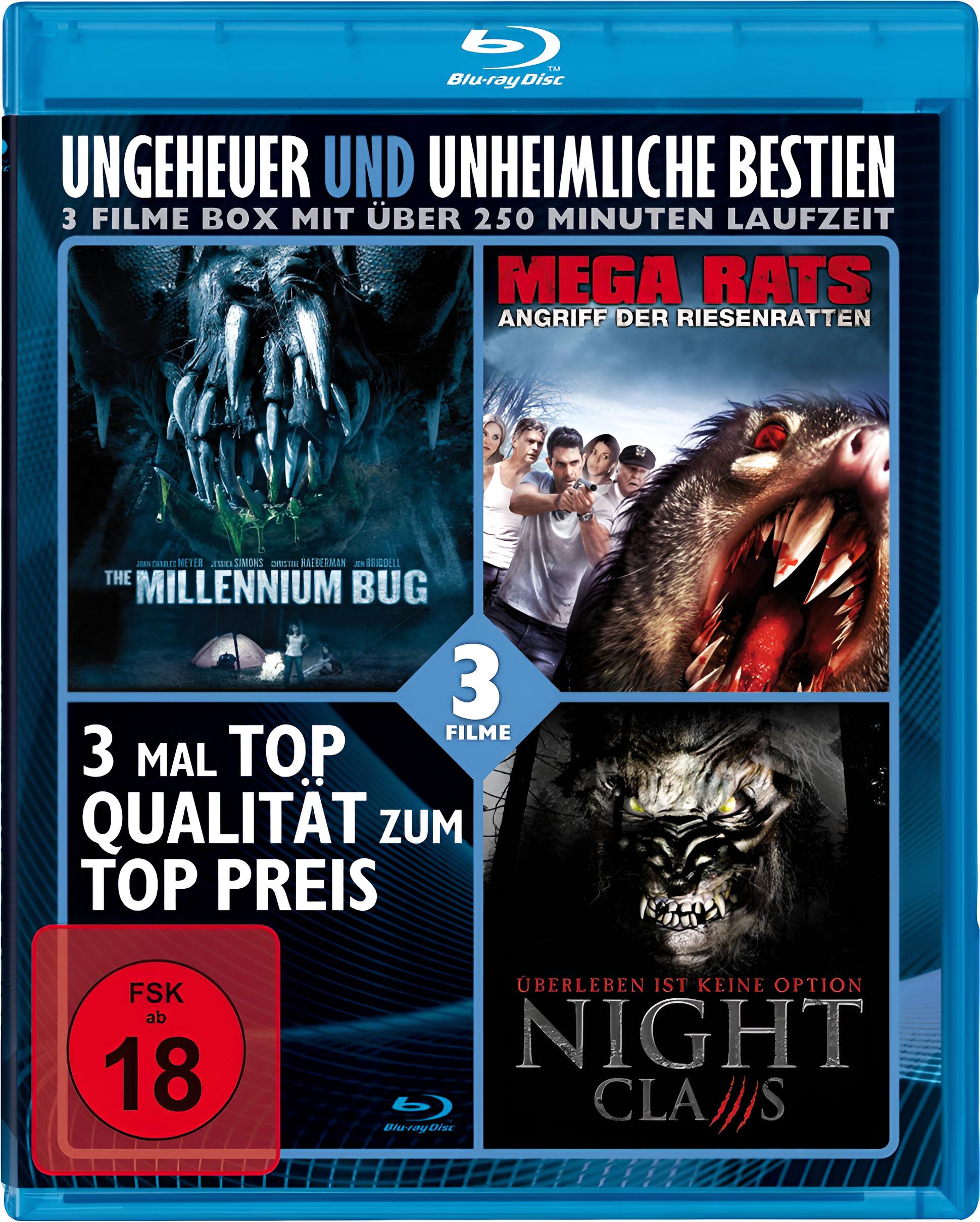 Ungeheuer & Unheimliche Bestien Box (3 Filme) [Blu-ray]