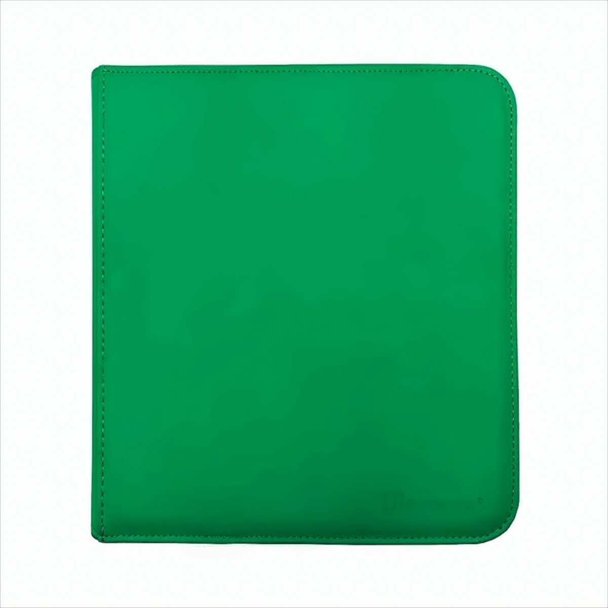UP 12-Pocket Zippered-Pro-Binder - Green