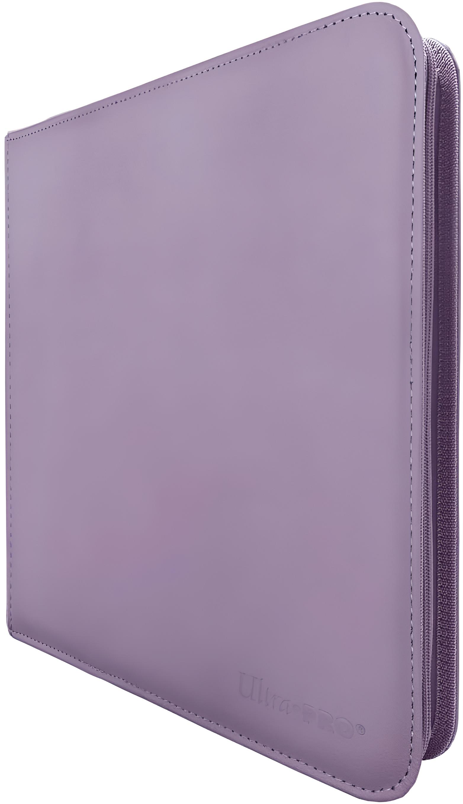 UP 12-Pocket Zippered-Pro-Binder - Purple
