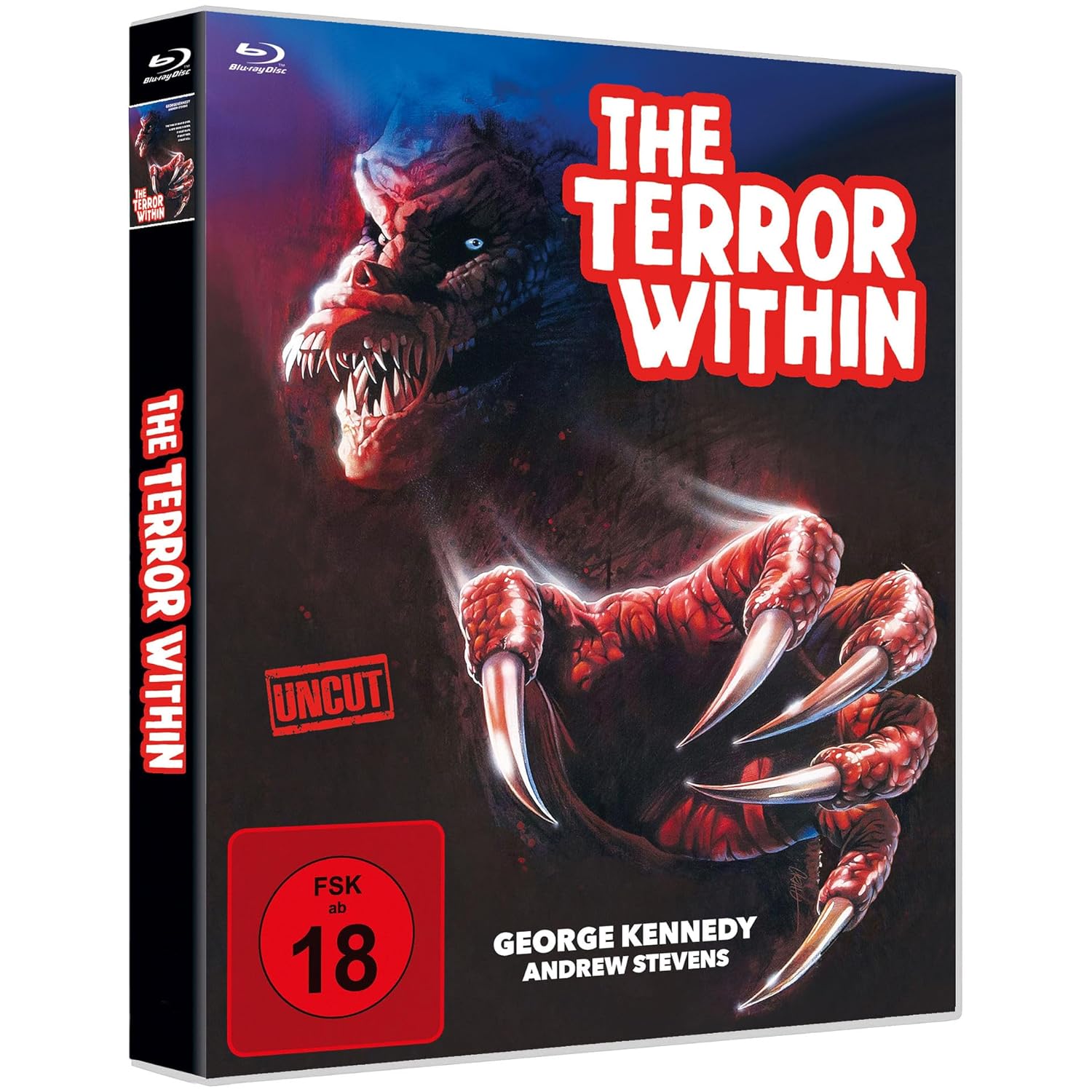 TERROR WITHIN - Limited Scanvo Edition - UNCUT [Blu-ray]