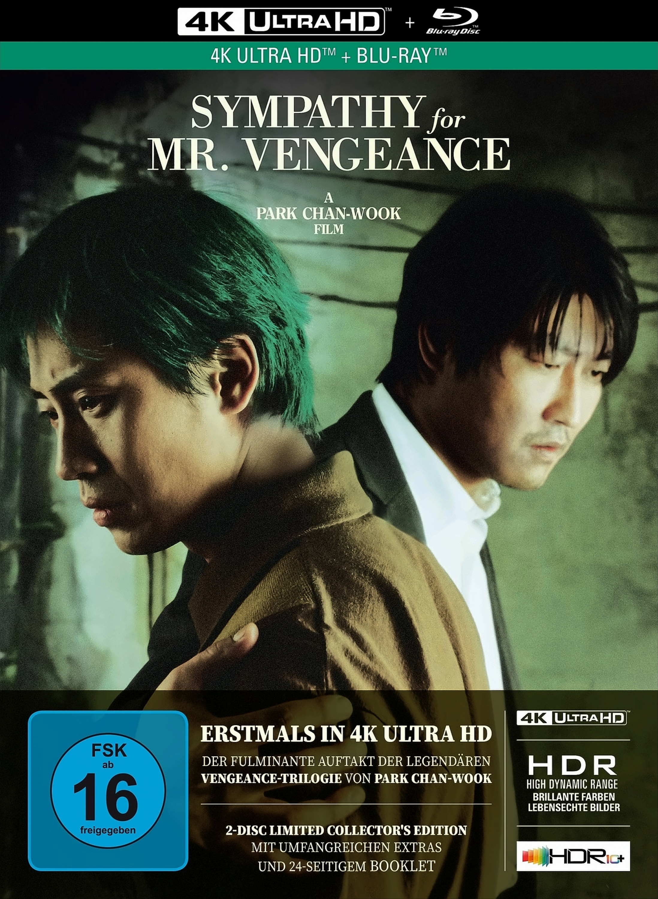 Sympathy for Mr. Vengeance 4K Ultra HD + Blu-ray, Limited Collector's Edition im Mediabook