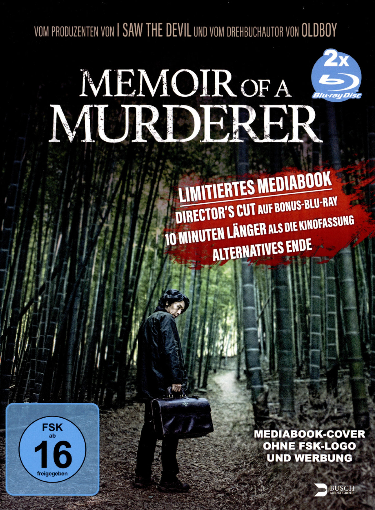Memoir of a Murderer - Director's Cut - 2-Disc Limited Edition (Mediabook) (+ Bonus-Blu-ray)