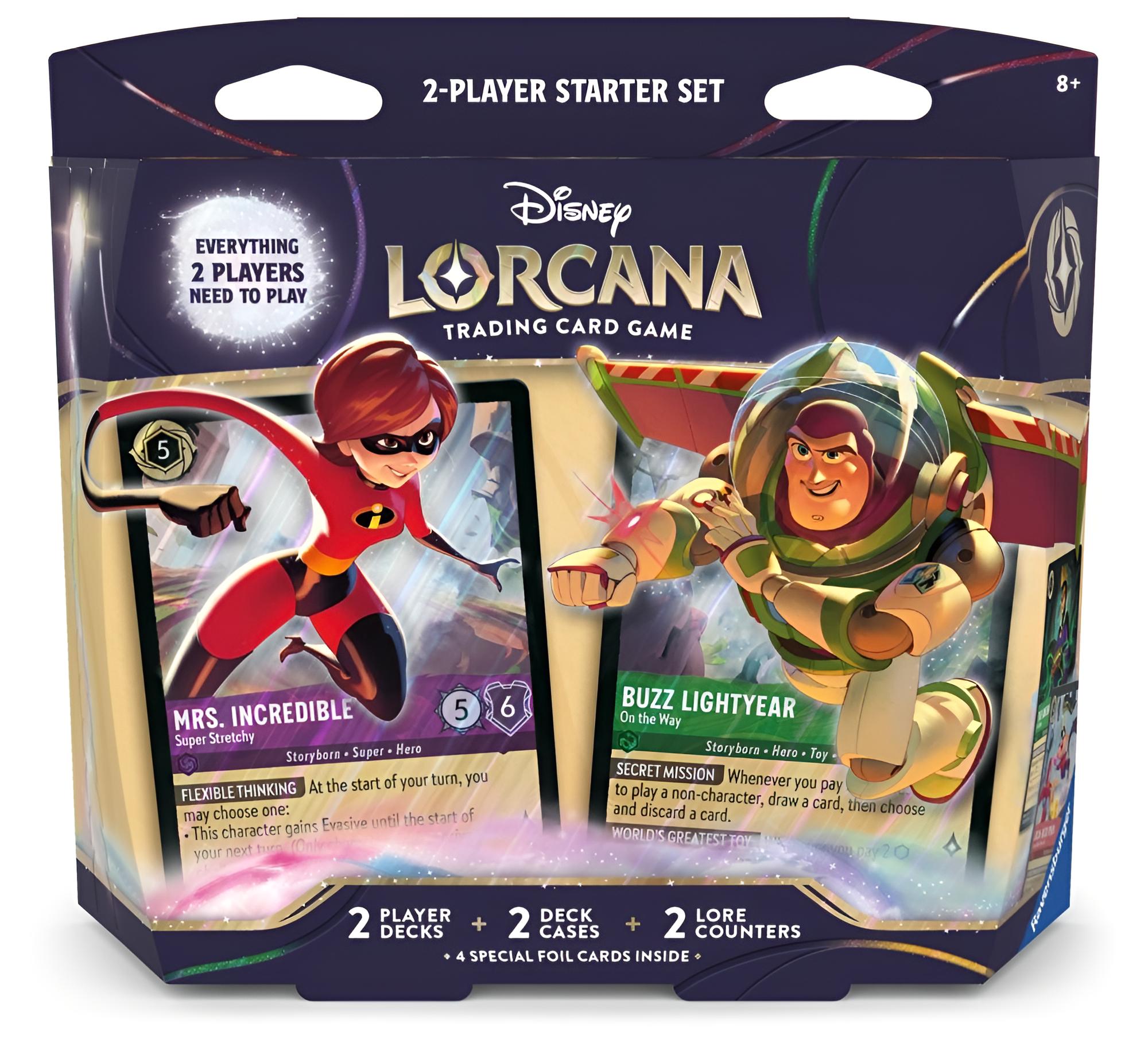 Disney Lorcana 12: Wilds Unknown 2 Player Starter Englisch