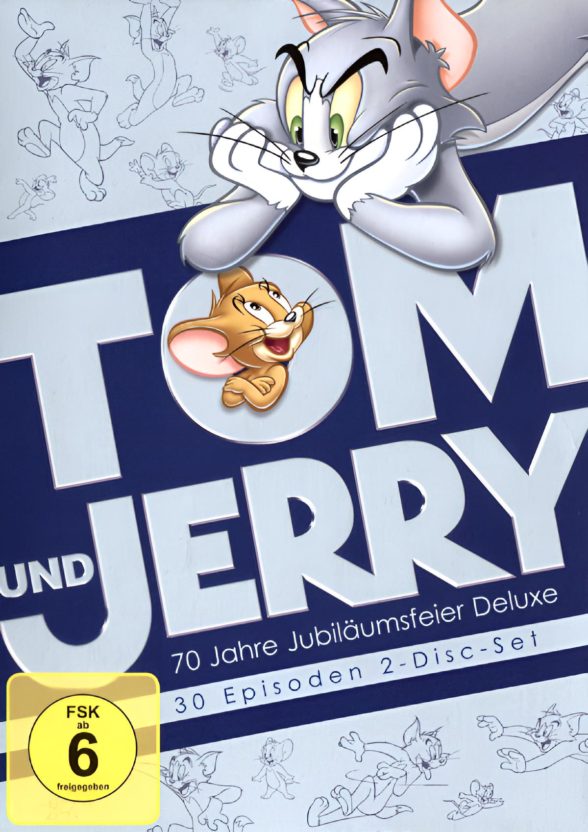 Tom & Jerry - 70 Jahre Jubiläumsfeier Deluxe [DE] [2 DVDs]